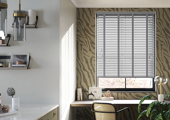 Ecowood Deluxe, Linear Twin Grey - Venetian Blind - Image 3